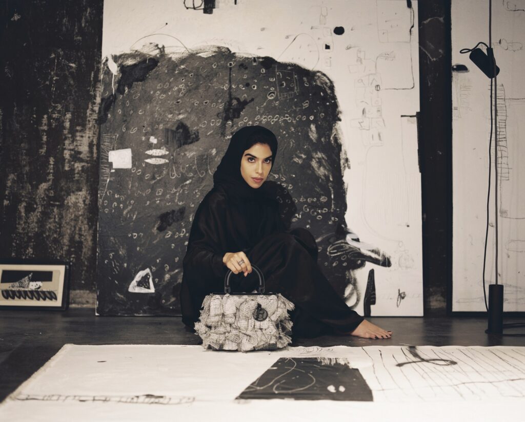 Qatari artist Buthayna Al Muftah.