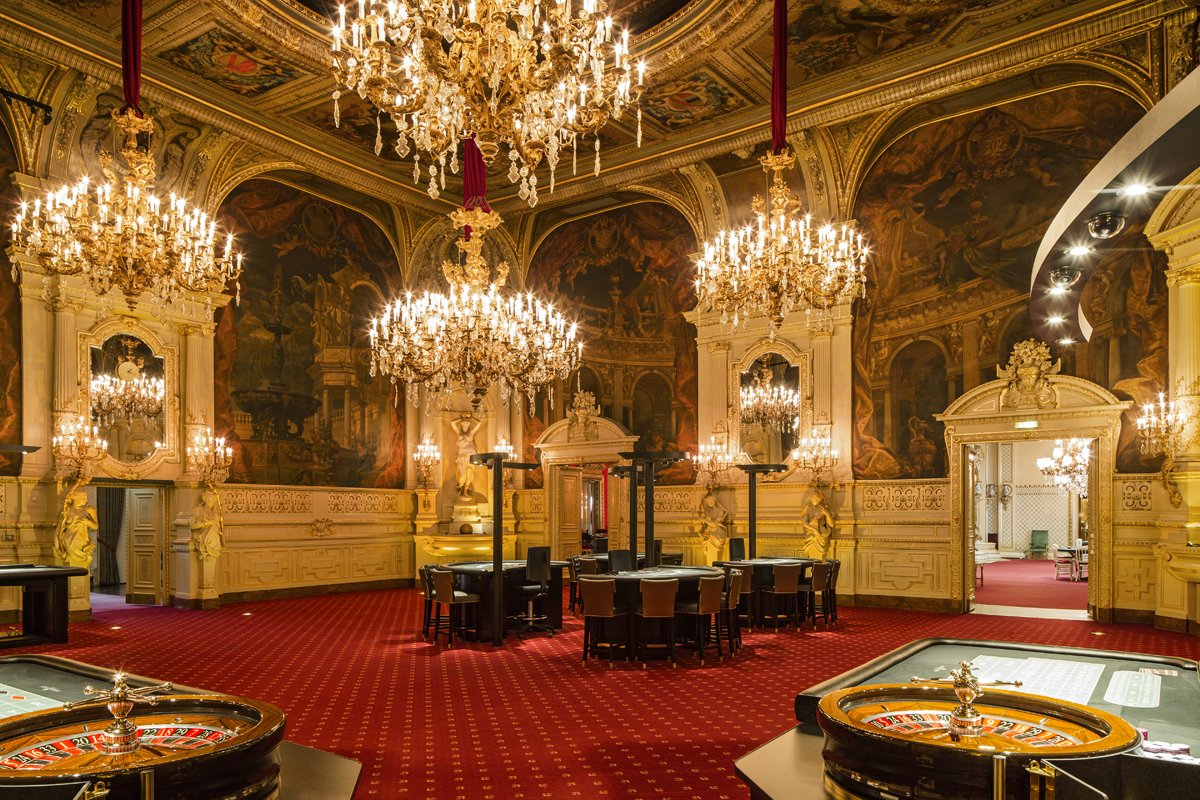 The interior of the Casino Baden-Baden.