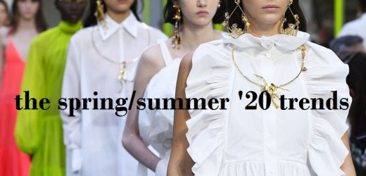 أهم 13 صيحات الموضة لربيع وصيف 20