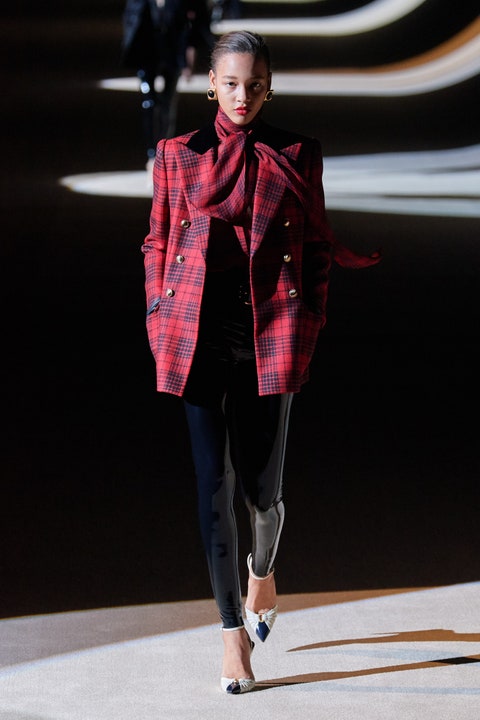 ysl vogue runway