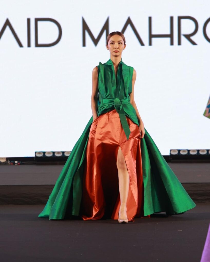 Moroccan designer Said Mahrouf
