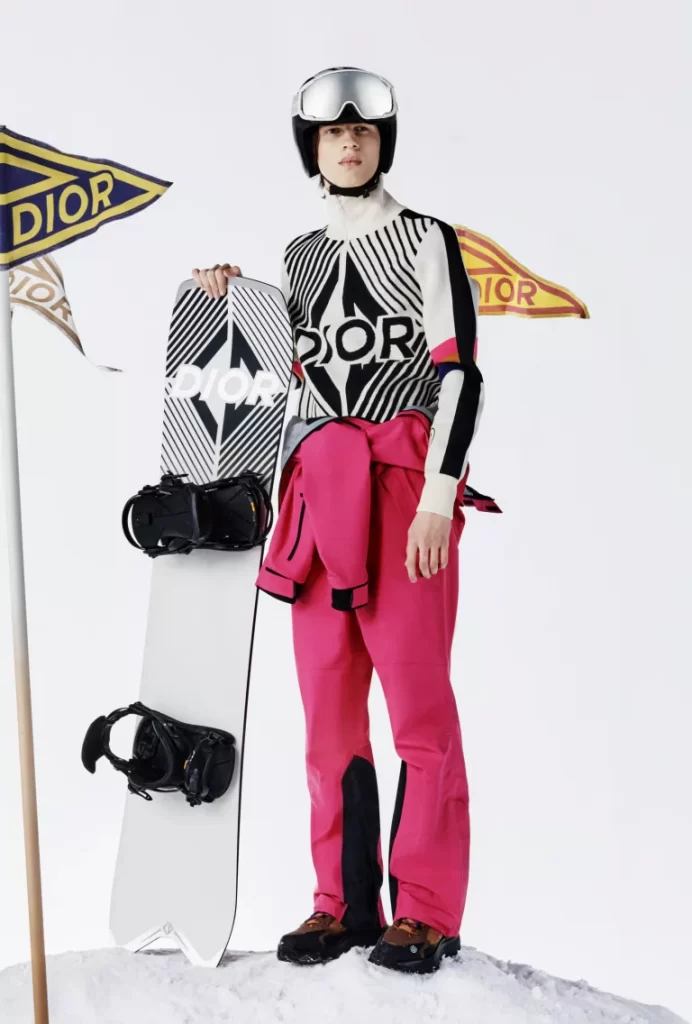 Dior ski capsule collection for men.