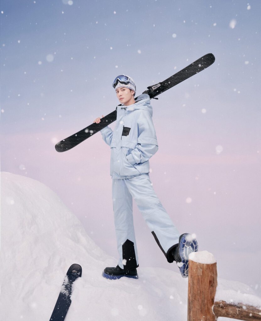 Fendi ski wear collection.