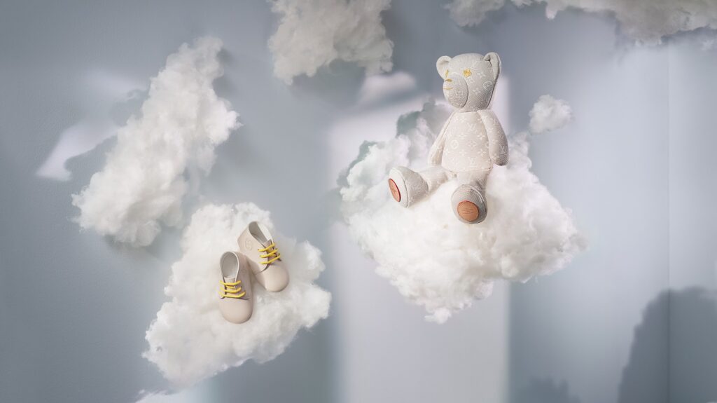 louis vuitton launches baby collection.