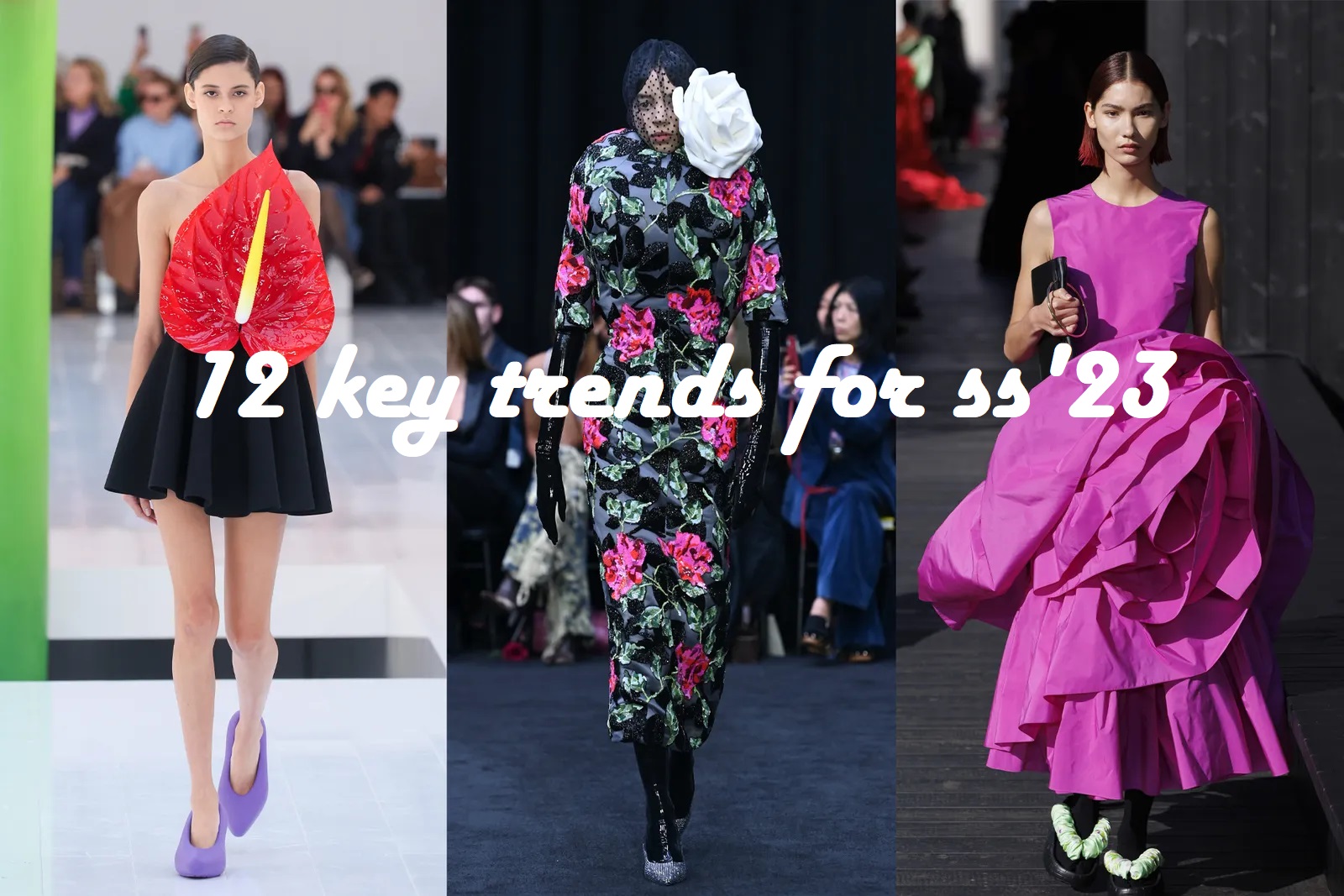 THE BIGGEST FASHION TRENDS FOR SPRING