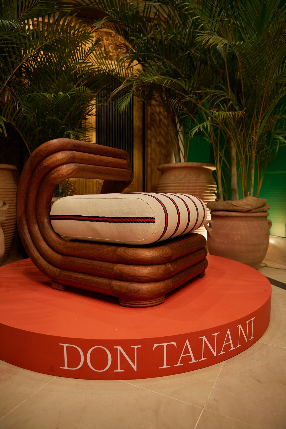 A chair from the Moruna by Don Tanani collection.